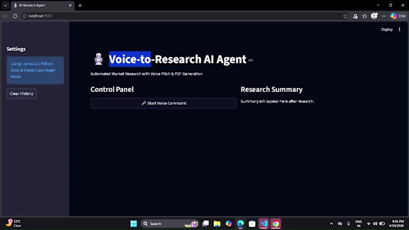 Cover image for An autonomous AI system that