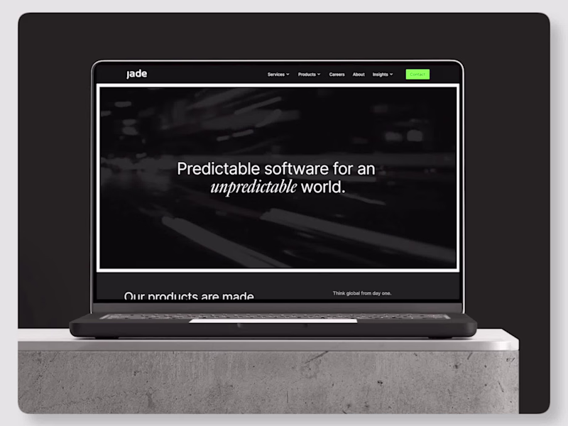 Cover image for Jade Software: A Bulletproof Website