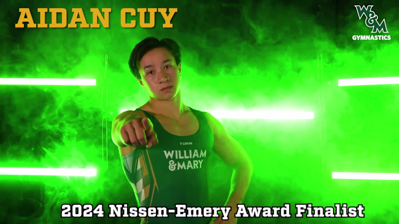 Cover image for Highlight video for award-nominated gymnast