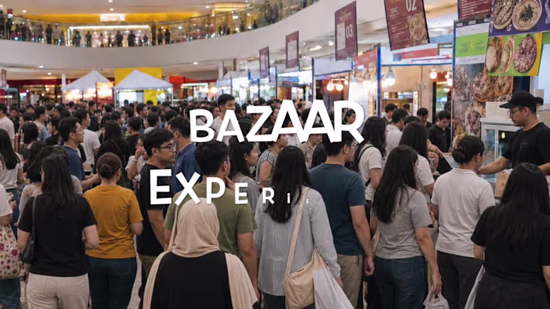 Cover image for A bazaar should feel exciting,