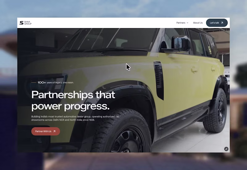Cover image for Digital Transformation for Shiva Group's Dealership