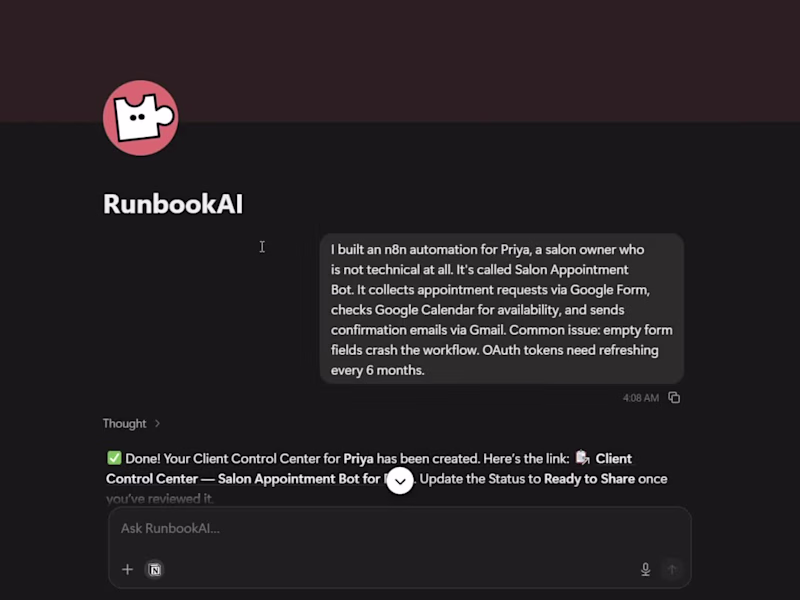 Cover image for You finish building something for