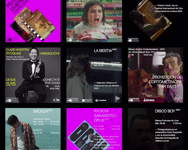 Cover image for On-Demand Creativity: Designing for a Film Festival