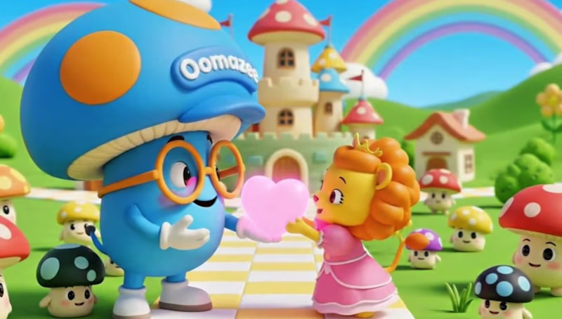 Cover image for Oomazee: The Mushroom Man |