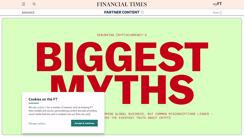 Cover image for Debunking Cryptocurrency’s biggest myths