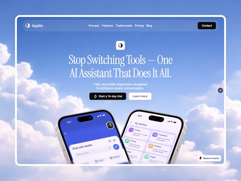 Cover image for Applio — AI App Template