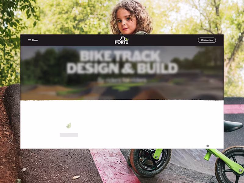 Cover image for Forte Trailscapes - BMX website