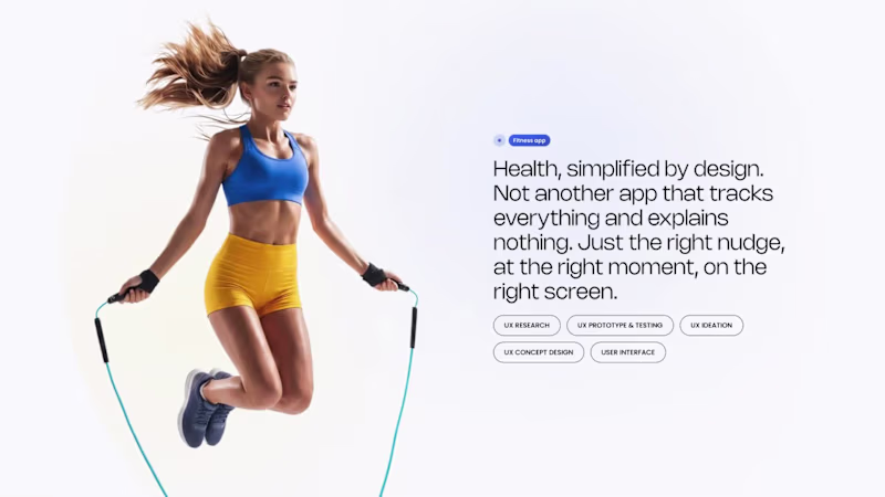 Cover image for Fitness App UX/UI Design