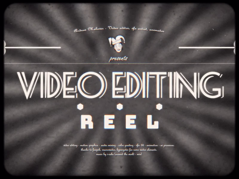 Cover image for Clever Fool Studios - Video Editing Reel