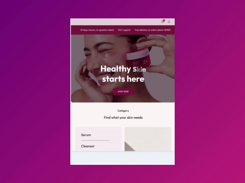 Cover image for A clean WooCommerce store for