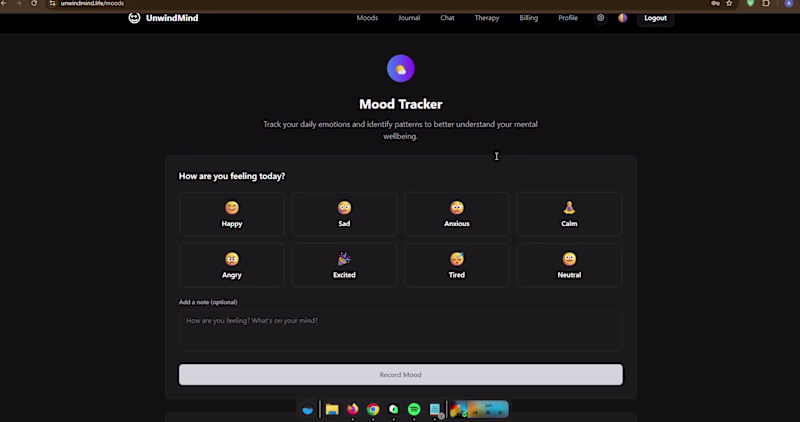 Cover image for I created this App The UnwindMind mental health App to democ...