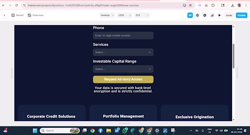 Cover image for Lead Capture Website — Private
