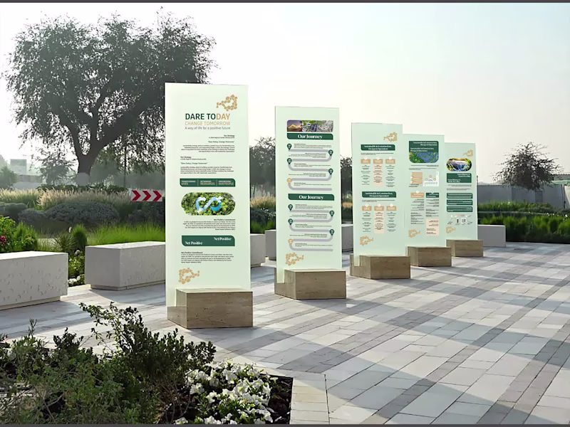 Cover image for A variety of signage designs,