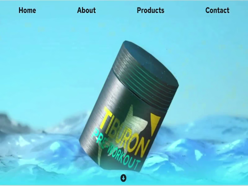 Cover image for Tiburon: An energetic e-commerce brand web design project.