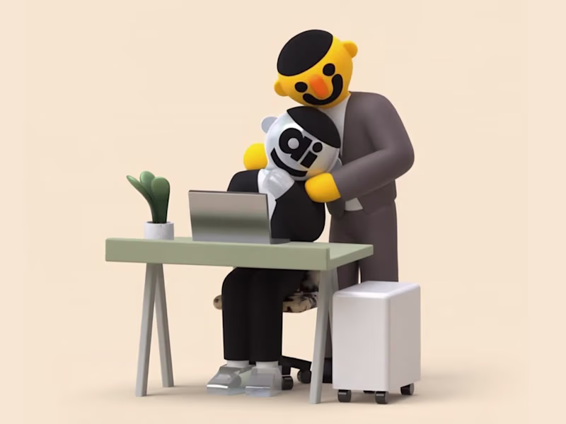 Cover image for 3D Illustration Series + AI-Generated Loops