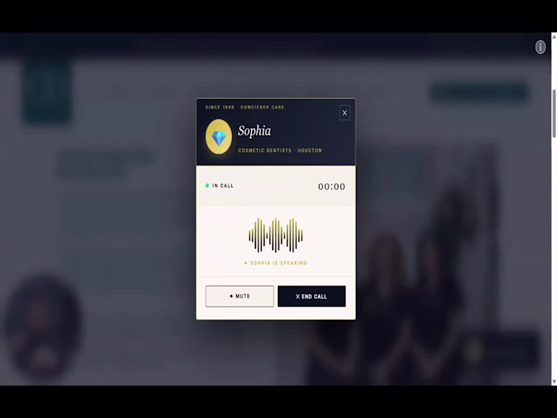 Cover image for Sophia — Autonomous AI Voice