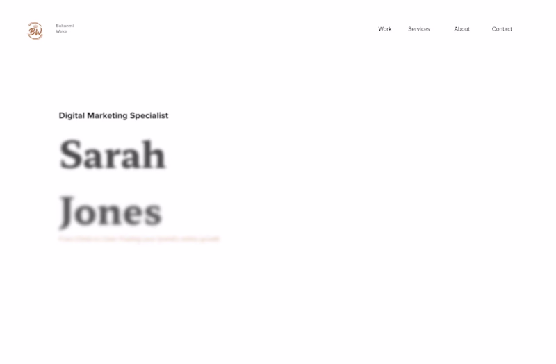 Cover image for No-Code Website Creation for a Digital Marketing Specialist