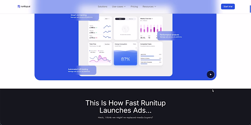 Cover image for design&dev for SAAS landing page
