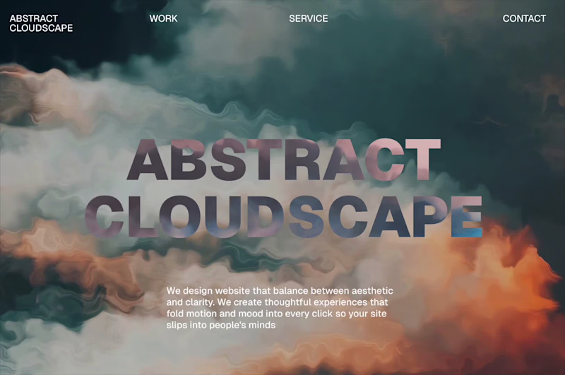 Cover image for Working on a new website concept. What do y'all think?