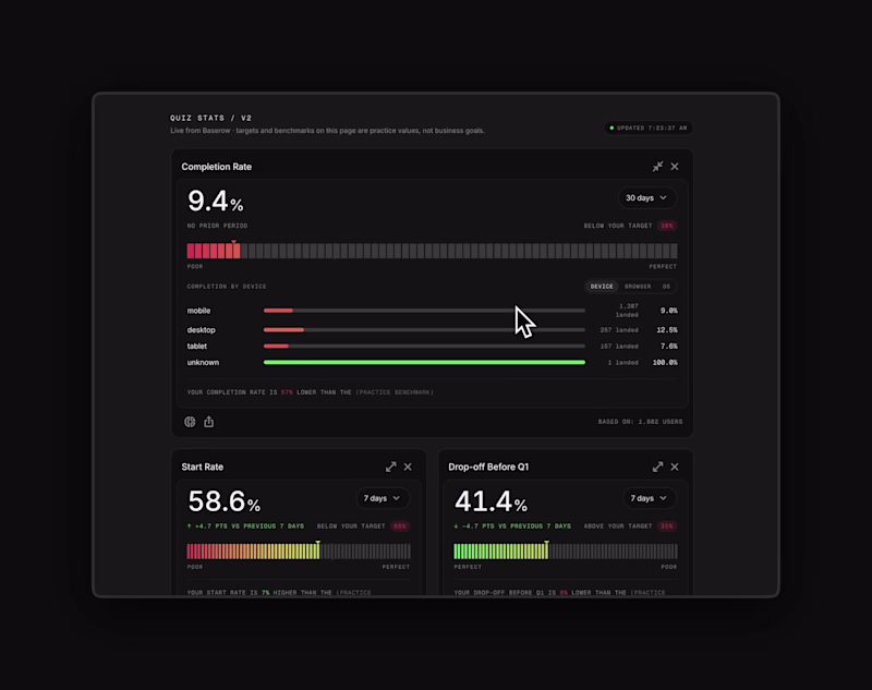 Cover image for UI stats iteration Nextjs