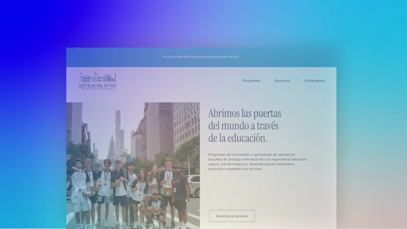 Cover image for Escuelas del Mundo 🚀 From Wordpress to Webflow. - More Clar...
