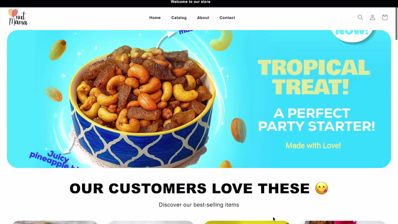 Cover image for NutMama – Shopify E-commerce Store for Organic Superfoods