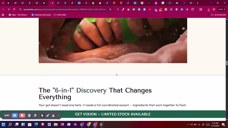 Cover image for The ad got the click.