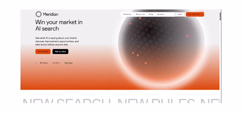 Cover image for Meridian - Webflow Animated Website