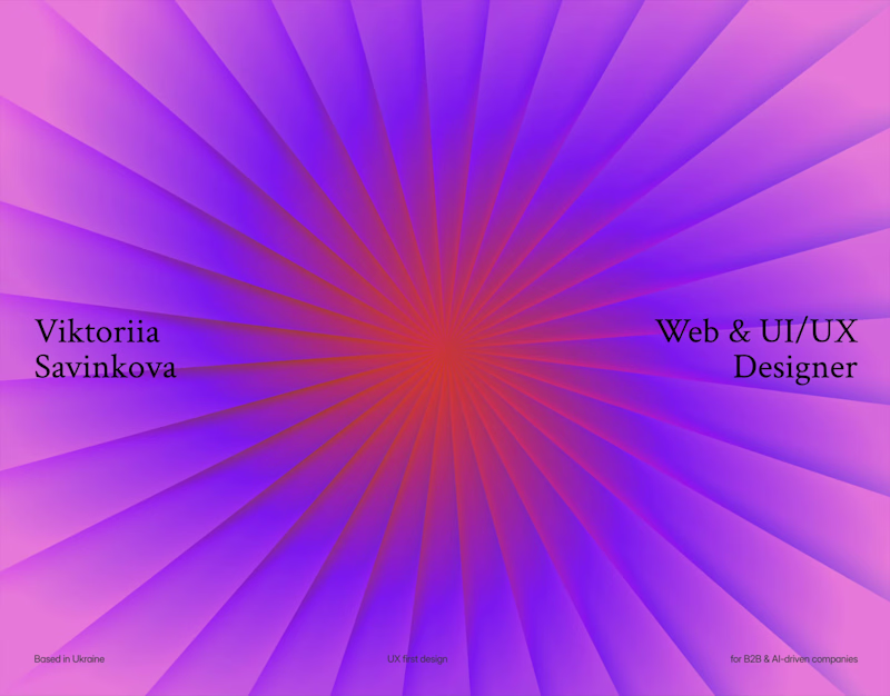 Cover image for I finally launched my website ✨ I designed and built the who...