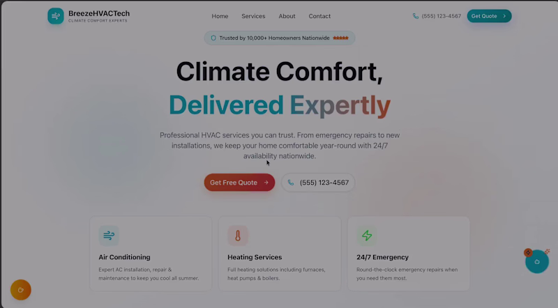 Cover image for BreezeHVACTech

https://www.breezehvactech.com/ 
