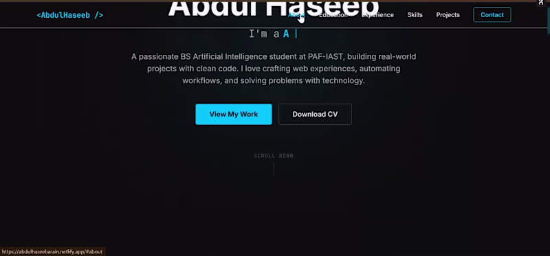 Cover image for Designed and developed a modern