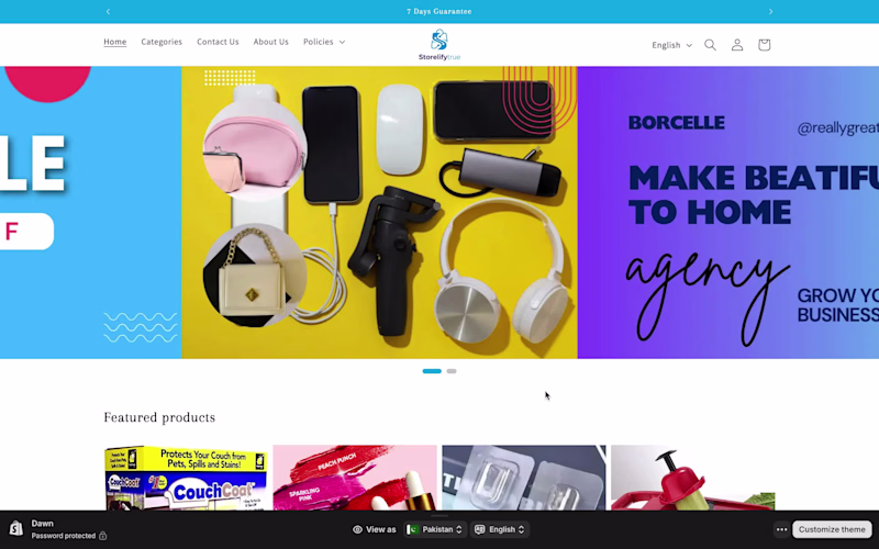 Cover image for This is a dropshipping model store designed and developed by...