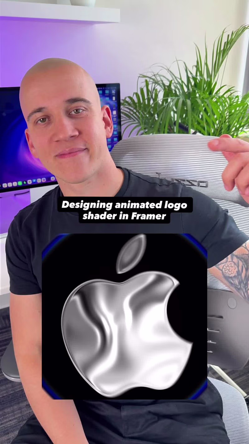 Cover image for Designing animated shader logo in Framer
Use
