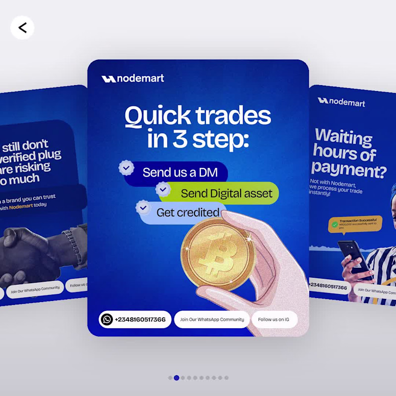 Cover image for Nodemart — Designing a Distinct Crypto Visual Identity