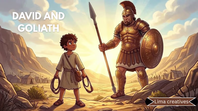 Cover image for David and Goliath | 2D