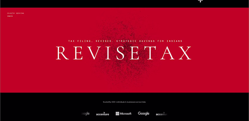 Cover image for ReviseTax end to end website
