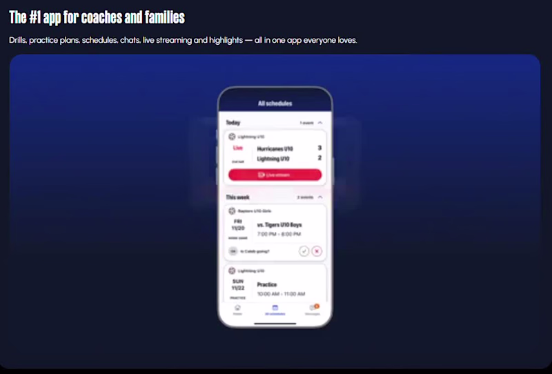 Cover image for Full-Stack Mobile & Web Platform for Youth Sports Revolution