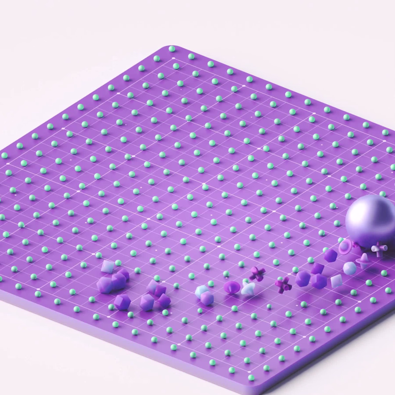 Cover image for A 3D Isometric Animation showcasing smooth morphing effects ...
