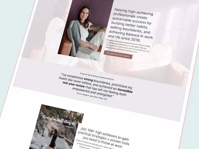 Cover image for Julia Arndt — Podia → Kajabi Migration (Full Site + 15+ Page...