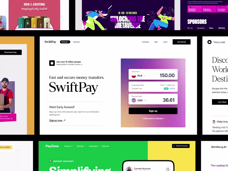 Cover image for Landing Pages and Dashboards 