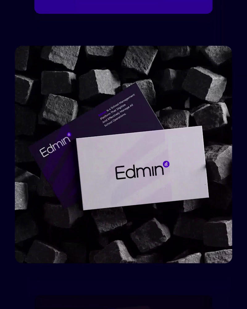 Cover image for Edmin is a school Management