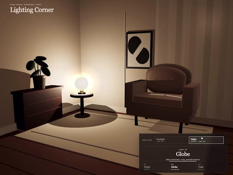 Cover image for Lighting Corner — some design