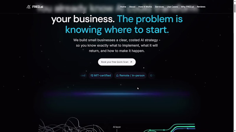 Cover image for FRED.ai (http://FRED.ai) – AI Strategy