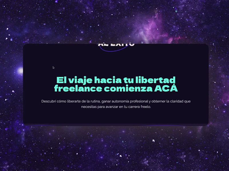 Cover image for Freelanzate al éxito