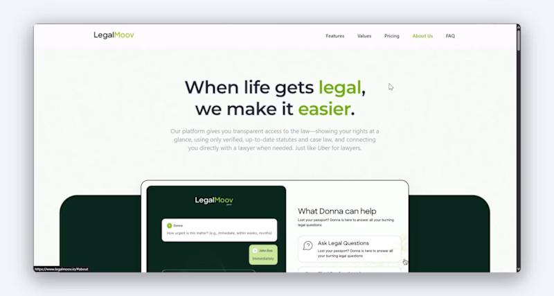 Cover image for Designing LegalMoov's Legal Tech Platform