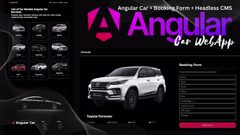 Cover image for Angular Web + Headless CMS