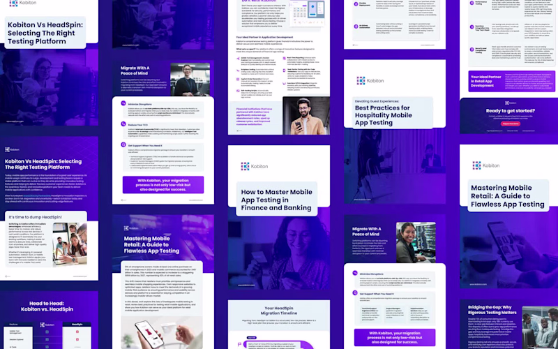 Cover image for Kobiton: Design that Drives More Leads and Conversions