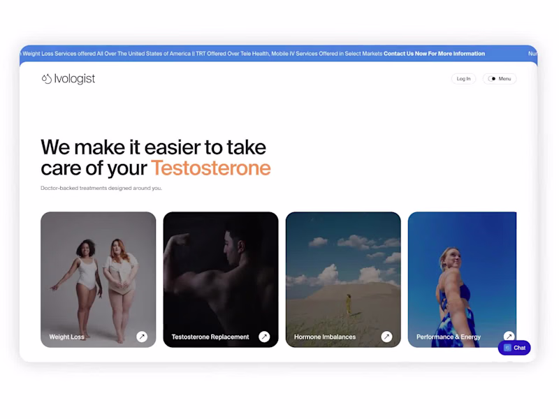 Cover image for Ivologist: Comprehensive Health Platform Design