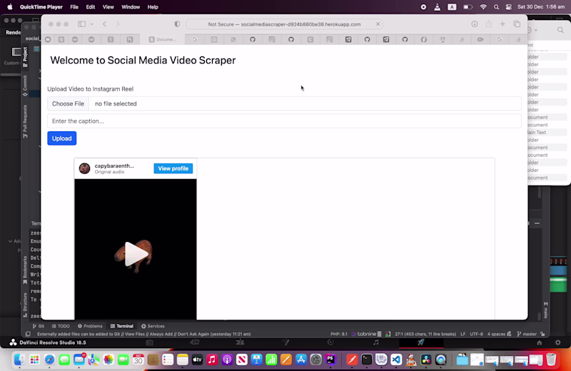 Cover image for Built an Instagram Scraper that