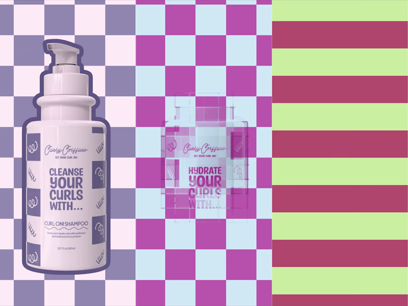 Cover image for Curly Coiffure Branding and Packaging Concept